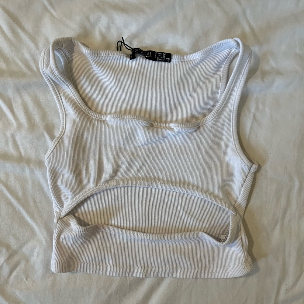 Nasty Gal Cut Out Top